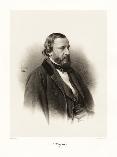 Constant Troyon, 1865-66 von Jean Baptiste Adolphe Lafosse